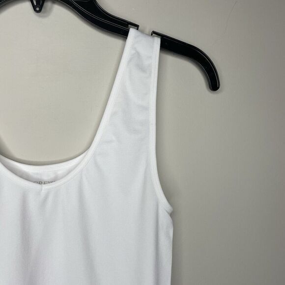 J.CREW Tank Top Womens Medium White Layering Sleeveless NEW V-Neck BJ880 - Picture 2 of 13